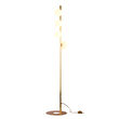 Lampadar modern auriu elegant abajururi sticla opal 4xG9/60W Taida 1924 Jupiter